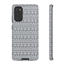 Load image into Gallery viewer, Gray Snowflake Pattern Phone Case
