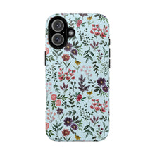Load image into Gallery viewer, Bright Watercolor Flower - Blue Phone Case