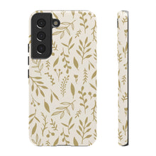 Load image into Gallery viewer, Gold Falling Leaves Phone Case