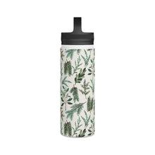 Load image into Gallery viewer, Winter Branches Handle Lid Water Bottle