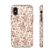 Load image into Gallery viewer, Red Christmas Branch Phone Case
