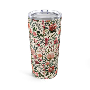 Pink Spring Flowers Travel Mug