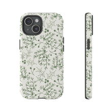 Load image into Gallery viewer, Green Christmas Branch Phone Case