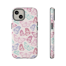 Load image into Gallery viewer, Pink Butterfly Phone Case