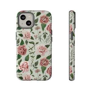 Wild Flower Roses Phone Case