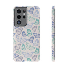 Load image into Gallery viewer, Purple and Green Butterfly Phone Case
