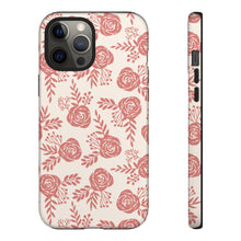 Load image into Gallery viewer, Warm Pink Floral Phone Case