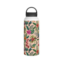 Load image into Gallery viewer, Tropical Bird Handle Lid Water Bottle