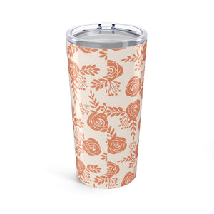 Warm Orange Travel Mug