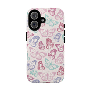 Pink Butterfly Phone Case