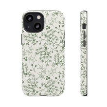 Load image into Gallery viewer, Green Christmas Branch Phone Case