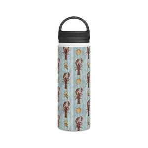 Lobster Handle Lid Water Bottle