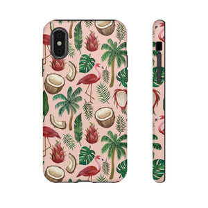 Flamingo Coconut Phone Case