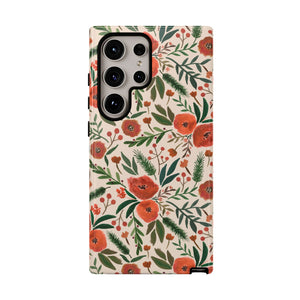 Christmas Floral Phone Case