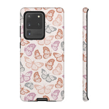 Load image into Gallery viewer, Orange and Pink Butterfly Phone Case