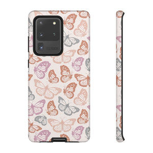 Orange and Pink Butterfly Phone Case