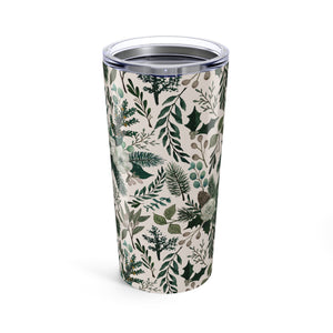 Winter Floral Travel Mug