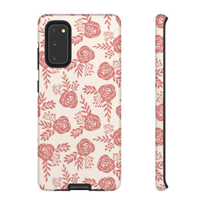Warm Pink Floral Phone Case