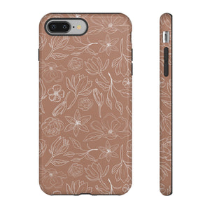 Copper Magnolia Phone Case