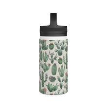 Load image into Gallery viewer, Cactus Handle Lid Water Bottle