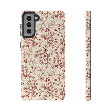 Load image into Gallery viewer, Red Christmas Branch Phone Case