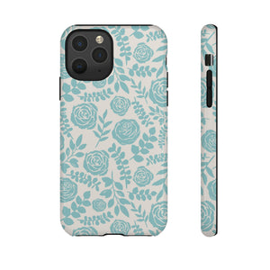 Baby Blue Floral Phone Case