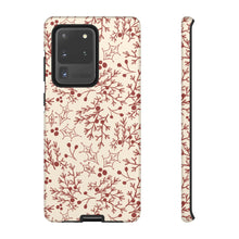 Load image into Gallery viewer, Red Christmas Branch Phone Case
