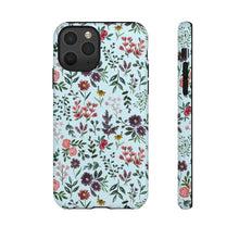 Load image into Gallery viewer, Bright Watercolor Flower - Blue Phone Case