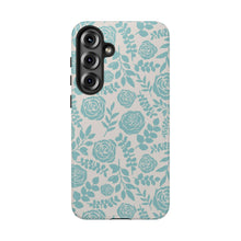 Load image into Gallery viewer, Baby Blue Floral Phone Case