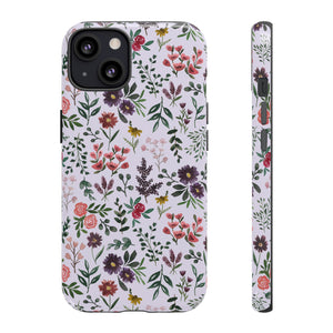 Bright Watercolor Flower - Purple Phone Case
