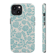 Load image into Gallery viewer, Baby Blue Floral Phone Case