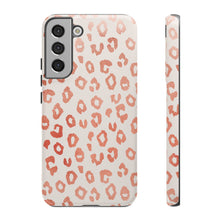 Load image into Gallery viewer, Rose Gold Leopard Print Phone Case