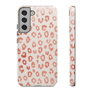 Rose Gold Leopard Print Phone Case