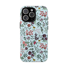 Load image into Gallery viewer, Bright Watercolor Flower - Blue Phone Case