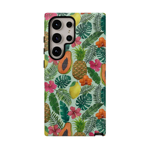 Pineapple and Papaya Phone Case