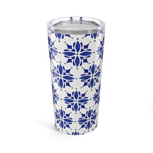 Load image into Gallery viewer, Dark Blue Tile Travel Mug