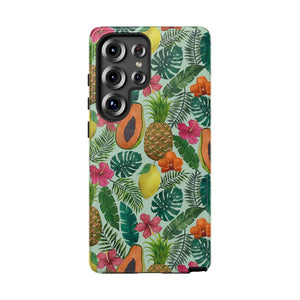 Pineapple and Papaya Phone Case