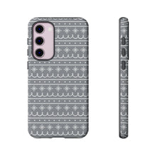 Load image into Gallery viewer, Gray Snowflake Pattern Phone Case