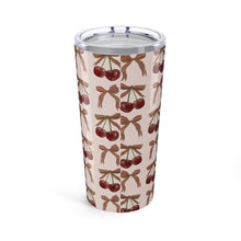 Load image into Gallery viewer, Bows and Cherries Travel Mug