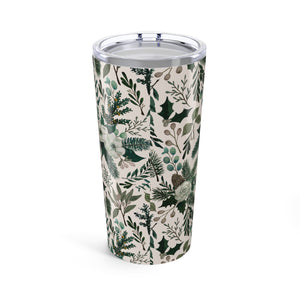 Winter Floral Travel Mug