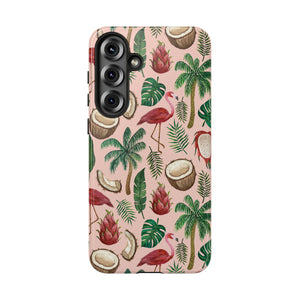 Flamingo Coconut Phone Case
