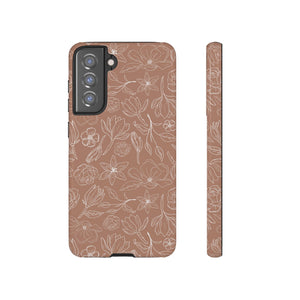 Copper Magnolia Phone Case