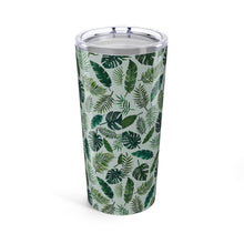 Load image into Gallery viewer, Tropical Leaves Travel Mug
