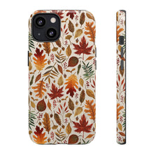 Load image into Gallery viewer, Watercolor Fall Leaves Phone Case
