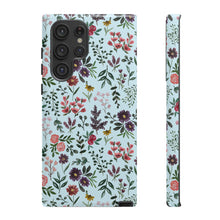 Load image into Gallery viewer, Bright Watercolor Flower - Blue Phone Case