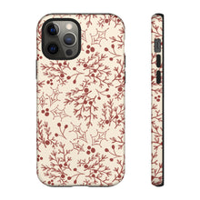 Load image into Gallery viewer, Red Christmas Branch Phone Case