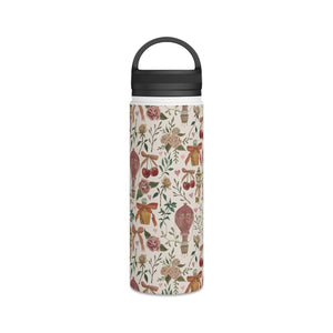 Cottage Core Handle Lid Water Bottle