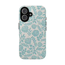 Load image into Gallery viewer, Baby Blue Floral Phone Case