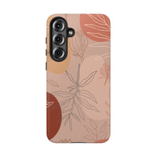 Load image into Gallery viewer, Pink Abstract Desert Leaf Phone Case