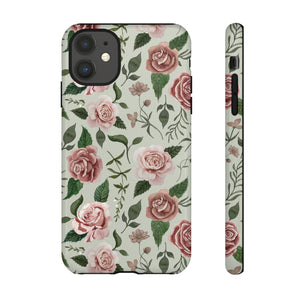 Wild Flower Roses Phone Case